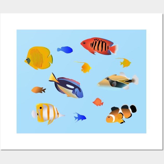 Marine fish Wall Art by Viktoria1703